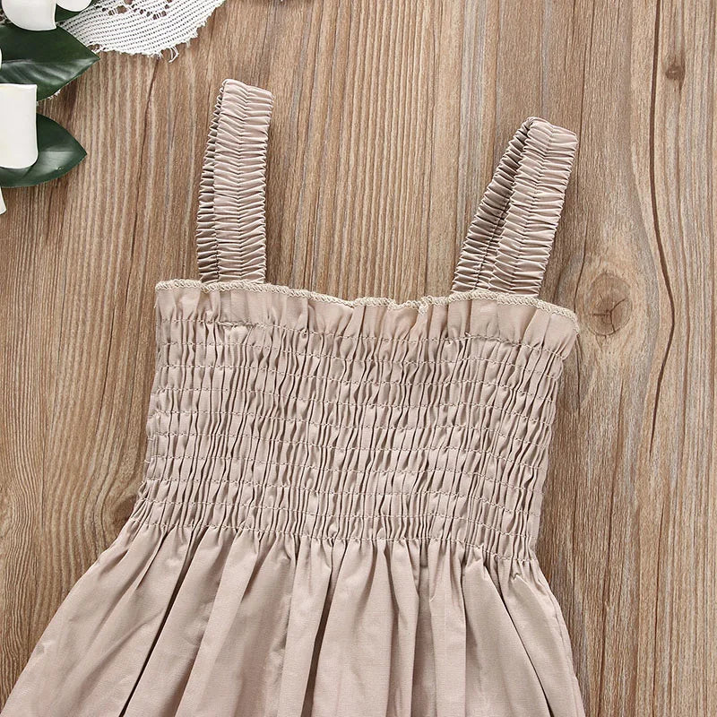 Cute Summer Baby Jumpsuit - Front View